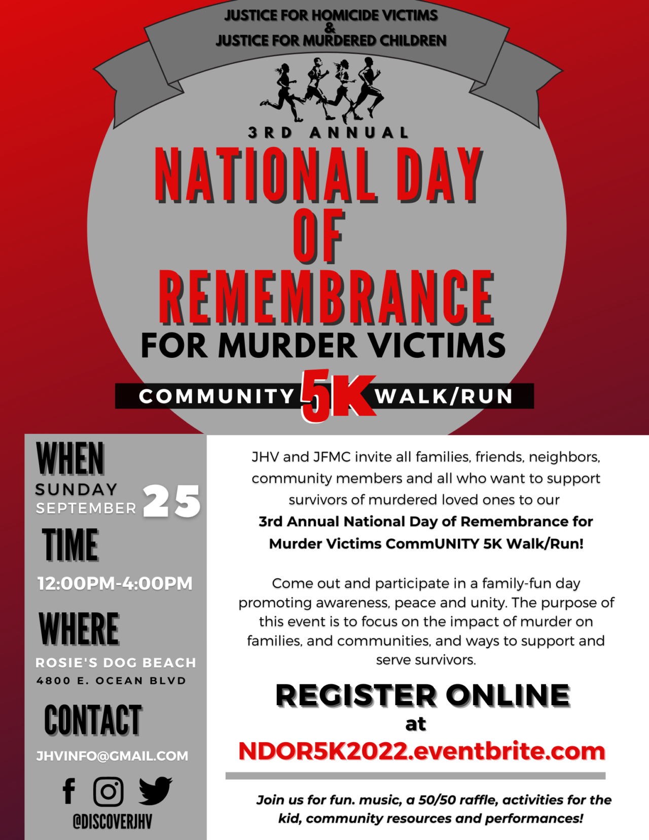National Day of Remembrance Justice For Homicide Victims
